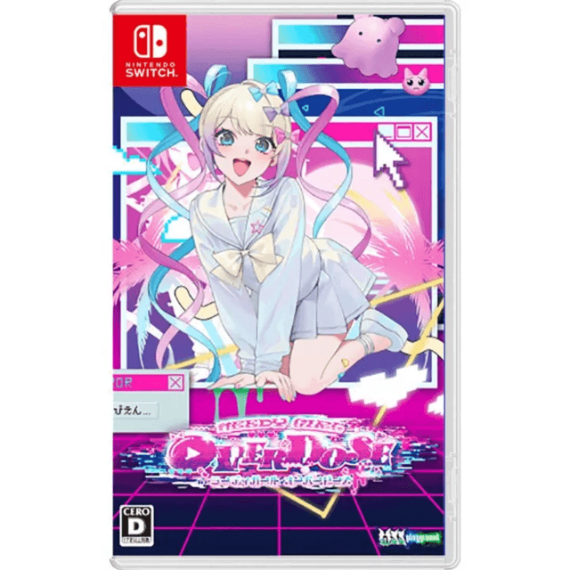 Needy Girl Overdose box art for Nintendo Switch